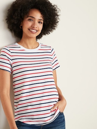 Old Navy EveryWear Striped Short-Sleeve Tee