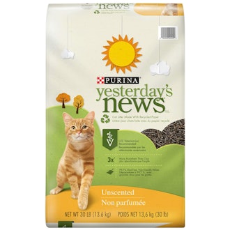 Purina Yesterday's News Non Clumping Paper Cat Litter (30 Pounds)