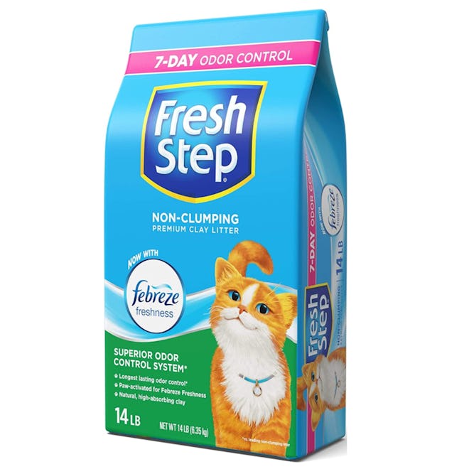 Fresh Step Non-Clumping Scented Cat Litter (14 Pounds)