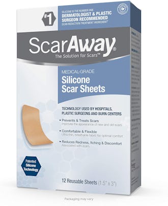 ScarAway Silicone Scar Sheets (12-Pack)