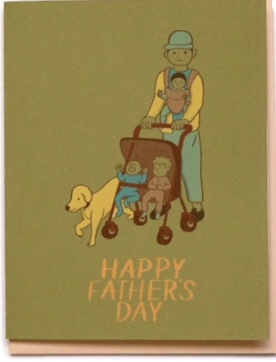 Father’s Day Strolling Card