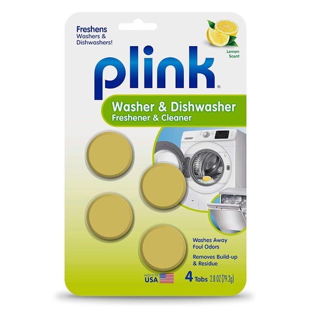 Plink Washer and Dishwasher Freshener Cleaner (4-Count)