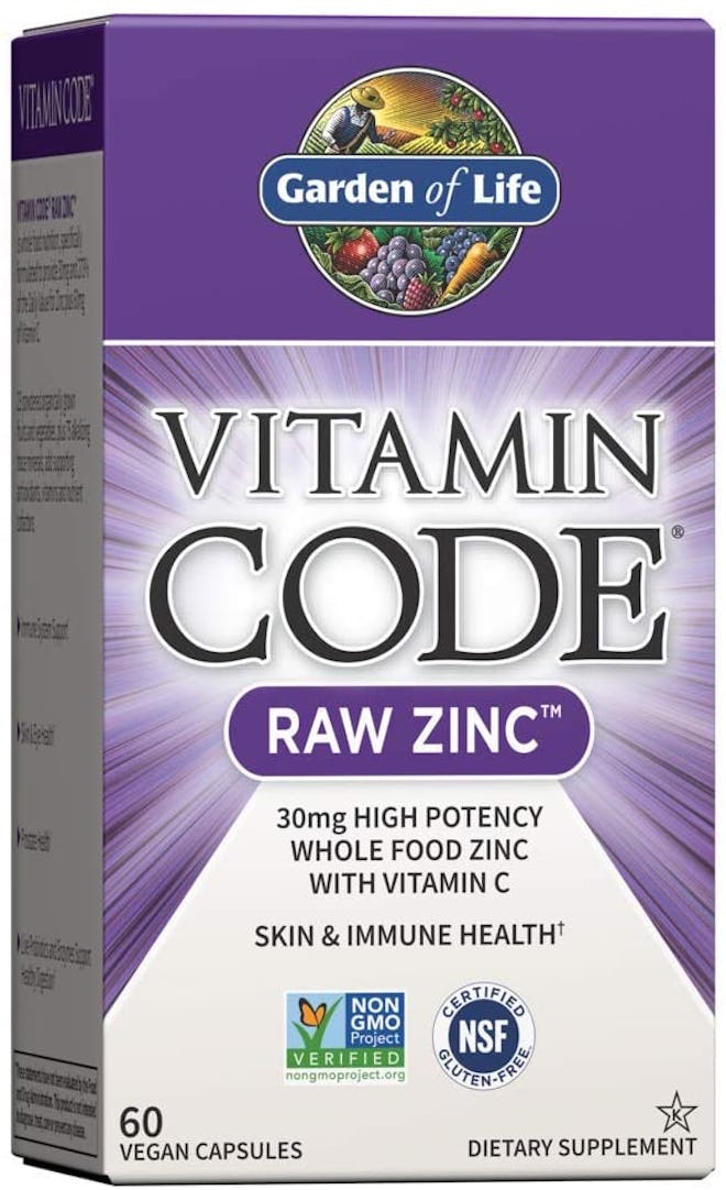 Garden of Life Vitamin Code Raw Zinc (60 Count) 