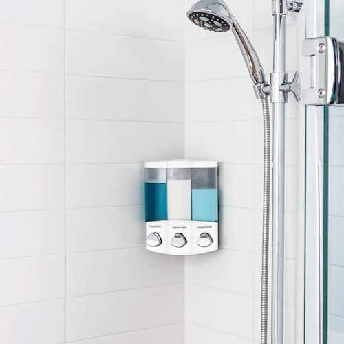 Better Living Products 3-Chamber Shower Dispenser