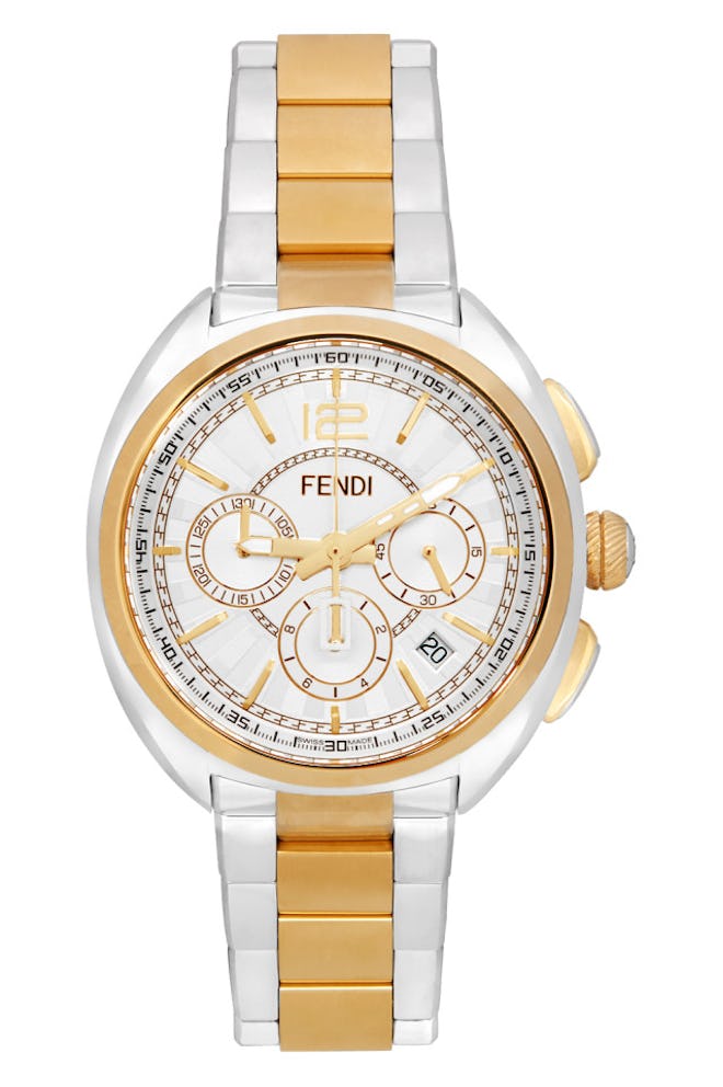 Silver & Gold Momento Watch