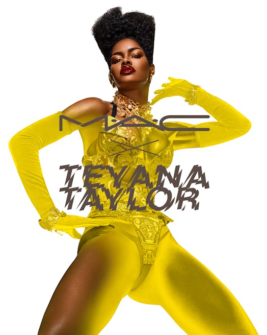 Teyana Taylor x MAC Cosmetics collaboration campaign image