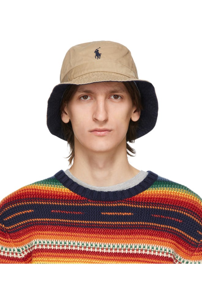 Khaki Chino Bucket Hat