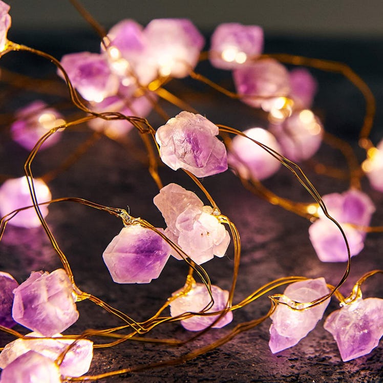 XIWU Nature Amethyst Decorative Lights 