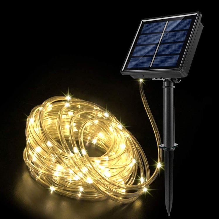 JosMega Upgraded Solar Powered String Rope Lights