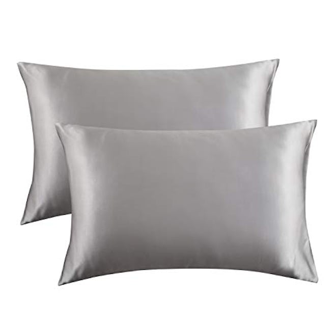 Bedsure Satin Pillowcases for Hair and Skin (2-Pack)