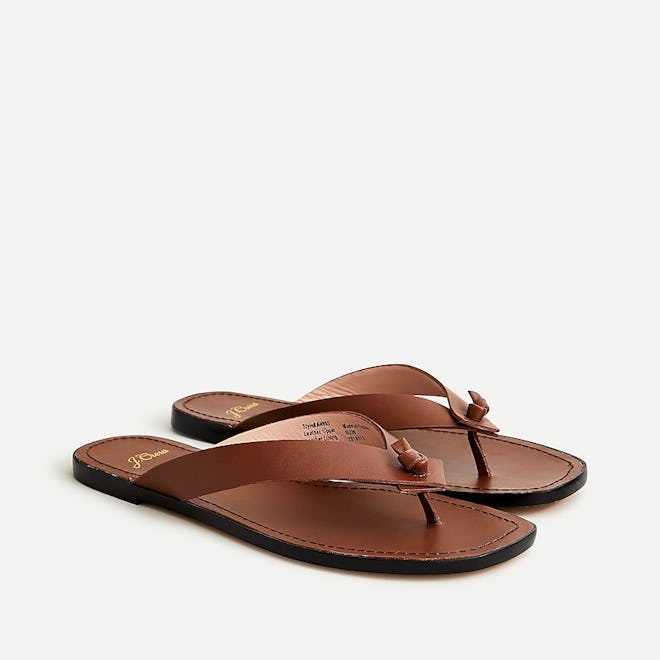 J.Crew Knotted Thong Sandals