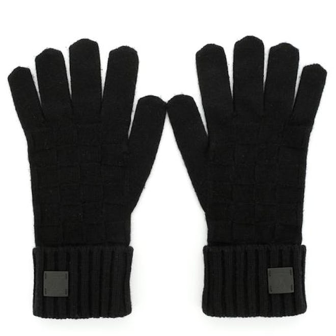 Gloves Damier Cashmere