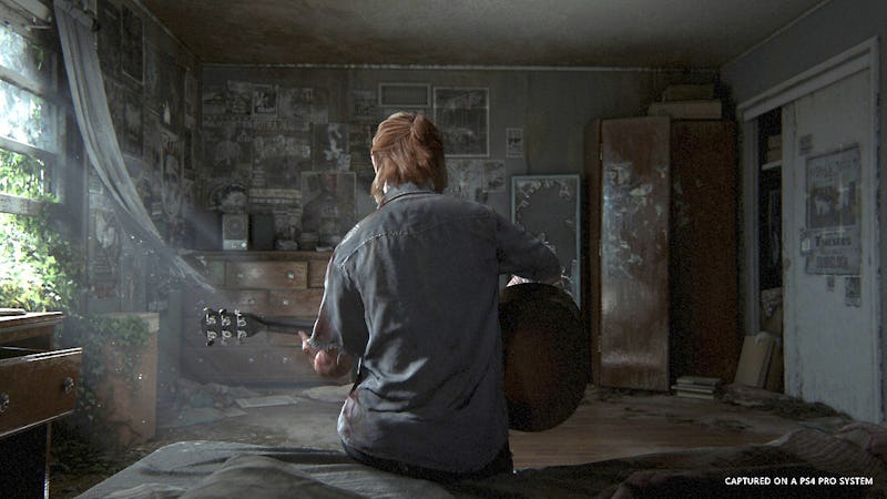 Ellie in a quiet moment of 'The Last of Us Part II,' out June 19.