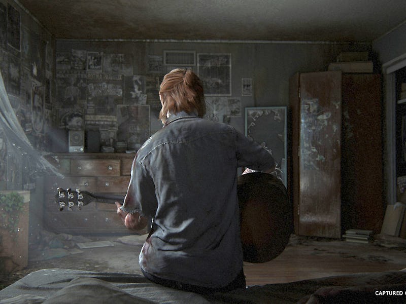 Ellie in a quiet moment of 'The Last of Us Part II,' out June 19.