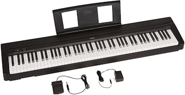 Yamaha P71 88-Key Weighted Action Digital Piano With Sustain Pedal And Power Supply