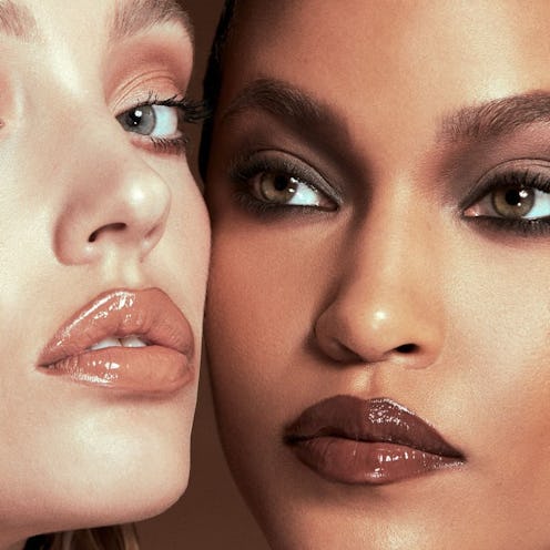 KKW Beauty's new line features a new eyeshadow palette and 11 new shades of lipgloss.