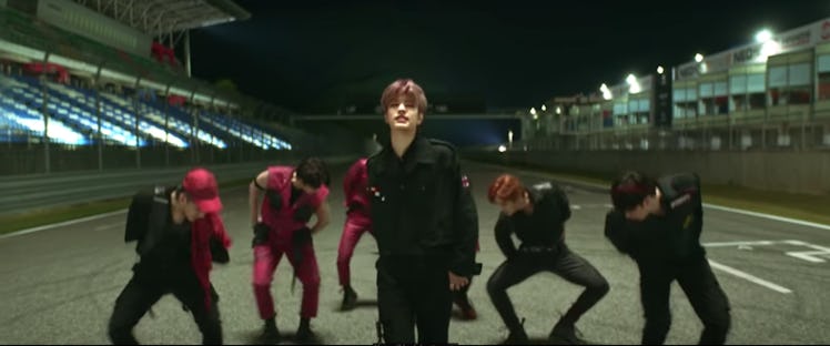 Stray Kids appear in the official "God's Menu" video.