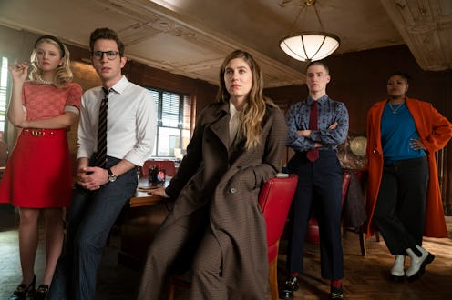 Ben Platt as Payton Hobart, Julia Schlaepfer as Alice Charles, Laura Dreyfuss as McAfee Westbrook, T...