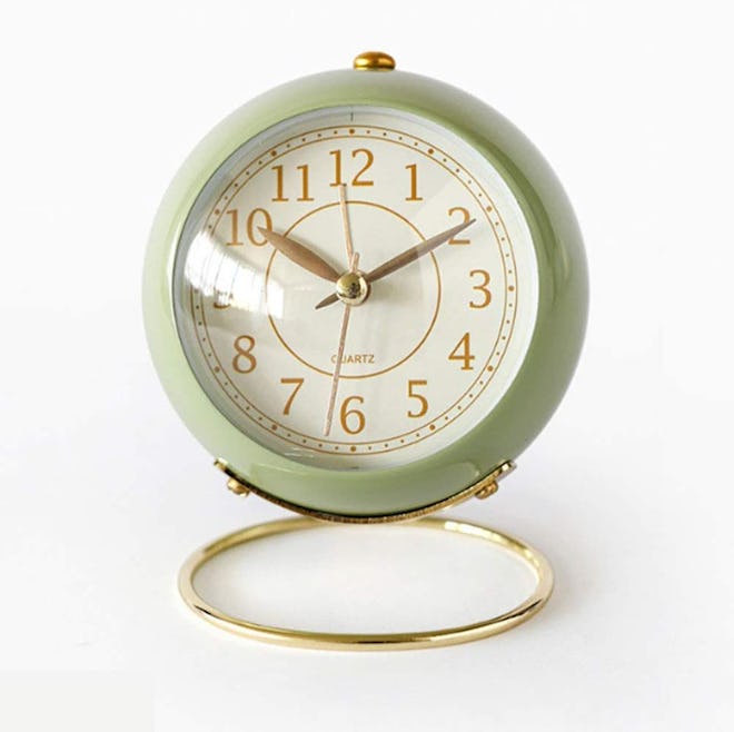 JUSTUP Small Table Clock