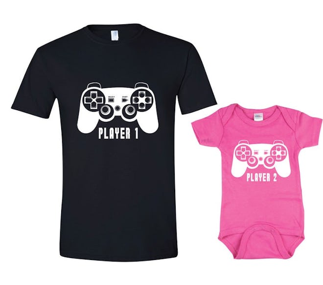 Player 1 & Player 2 Shirts