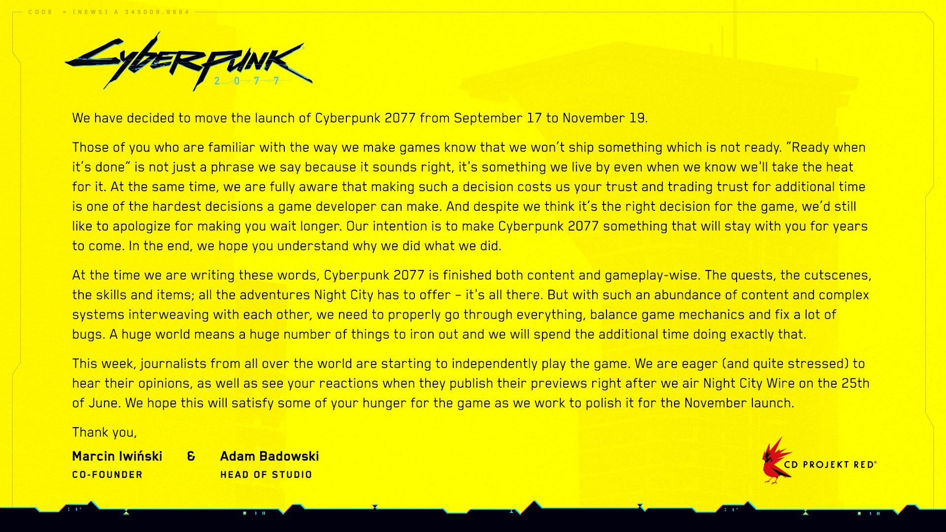 Cyberpunk 2077 Release Date Trailers Plot System Requirements And Consoles