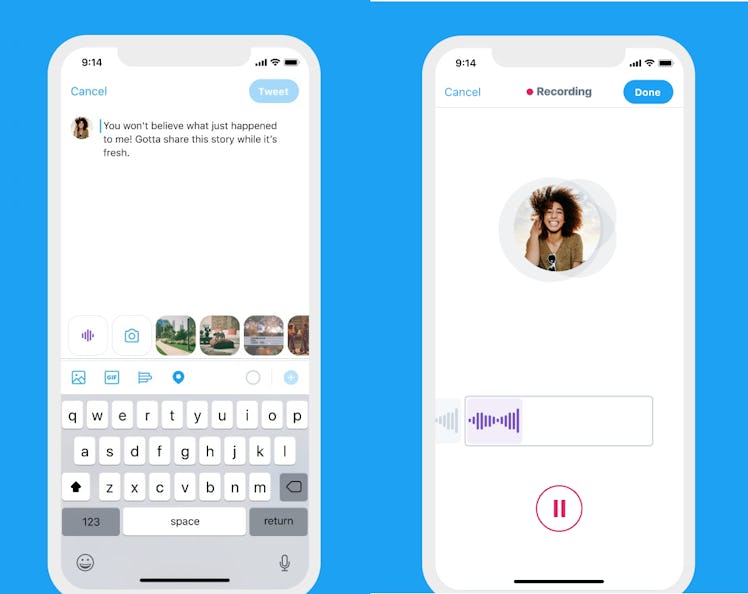 Here's why you might not see Twitter's voice tweets as an option on your app.