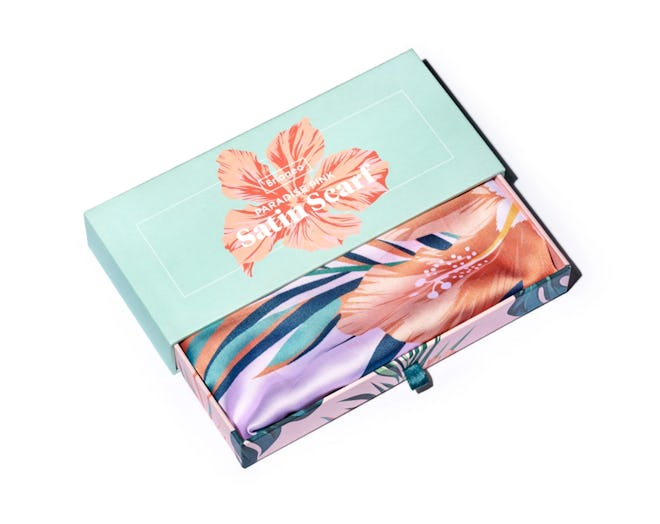 Paradise Pink Satin Scarf