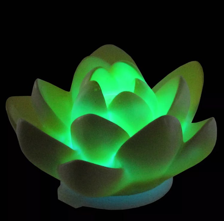 Pool Central Floating Flower LED Color Changing Patio or Swimming Pool Light