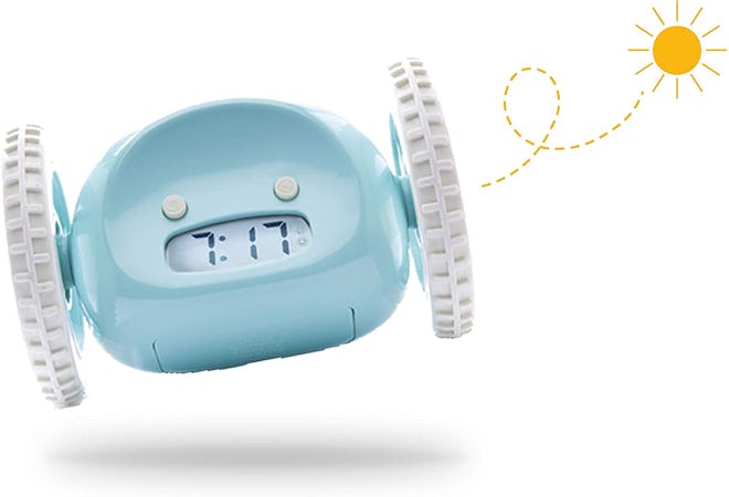 Clocky Alarm Clock On Wheels