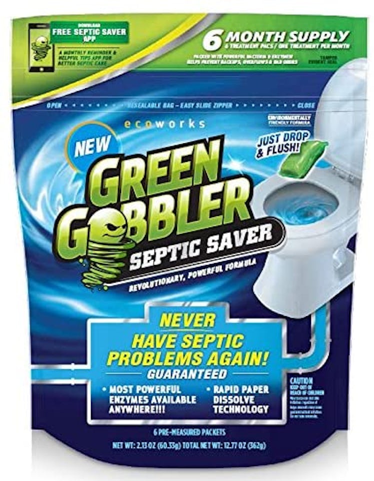 Green Gobbler Septic Saver pods (6 Treatments)