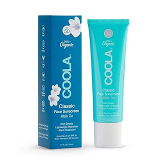 COOLA Organic Classic Daily Face Sunscreen, Broad Spectrum SPF 50
