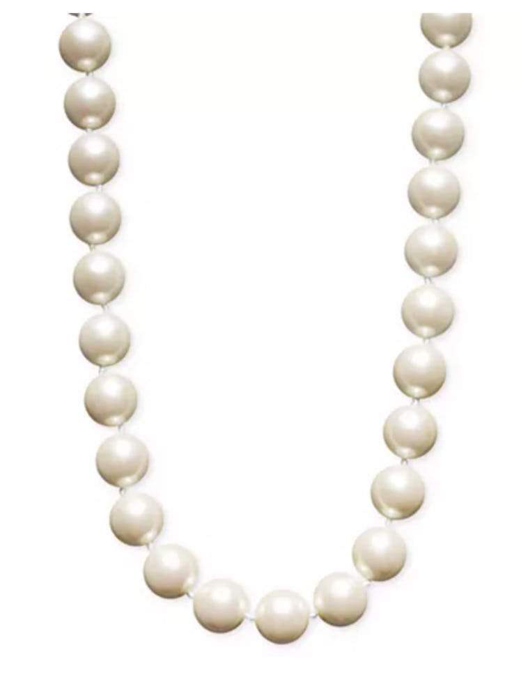 Charter Club Imitation 14mm Pearl Collar Necklace