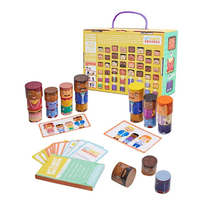 48- Piece Magnetic Wooden Set