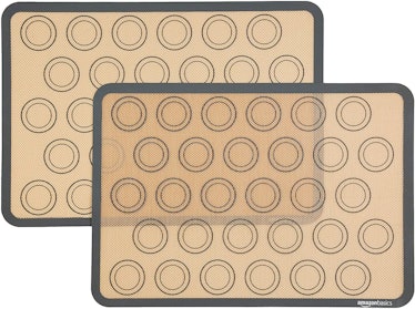 AmazonBasics Silicone, Non-Stick Baking Mat (2-Pack)