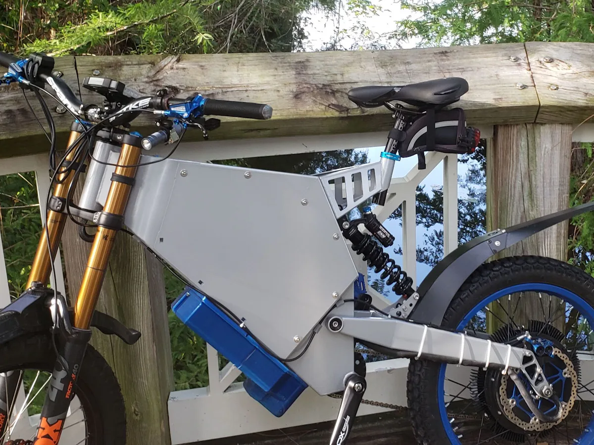 This DIY electric bike is monstrously beautiful, dangerously fast This DIY electric bike is monstrously beautiful, dangerously fast