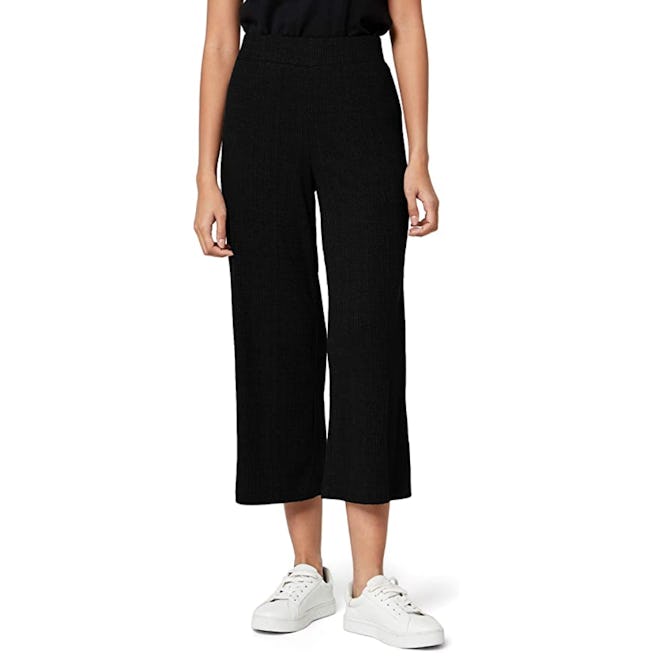 Meraki Women's Rib Cropped Pants