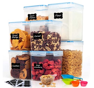 HOOJO Large Food Storage Containers (8 Pieces)