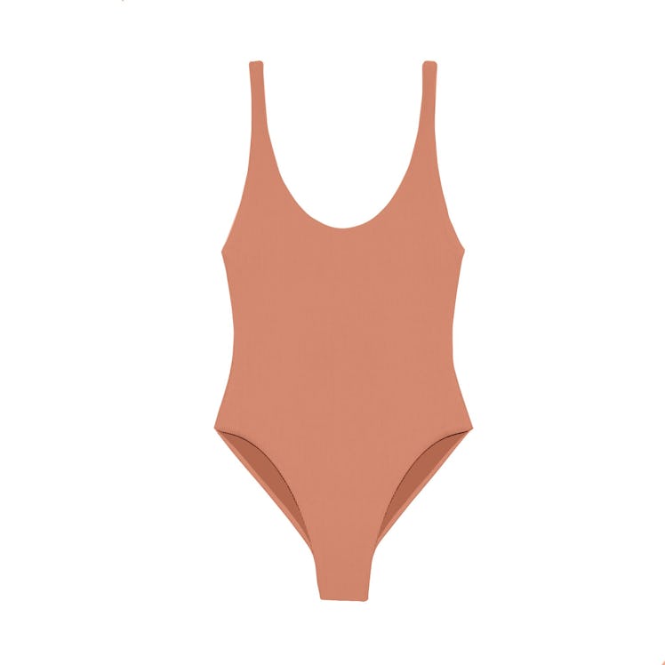 Jade Swim Contour One Piece Ribbed