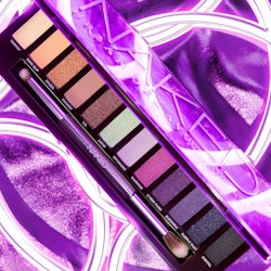 Urban Decay's new Naked Ultraviolet Eyeshadow Palette salutes the brand's signature hue and '90s bea...