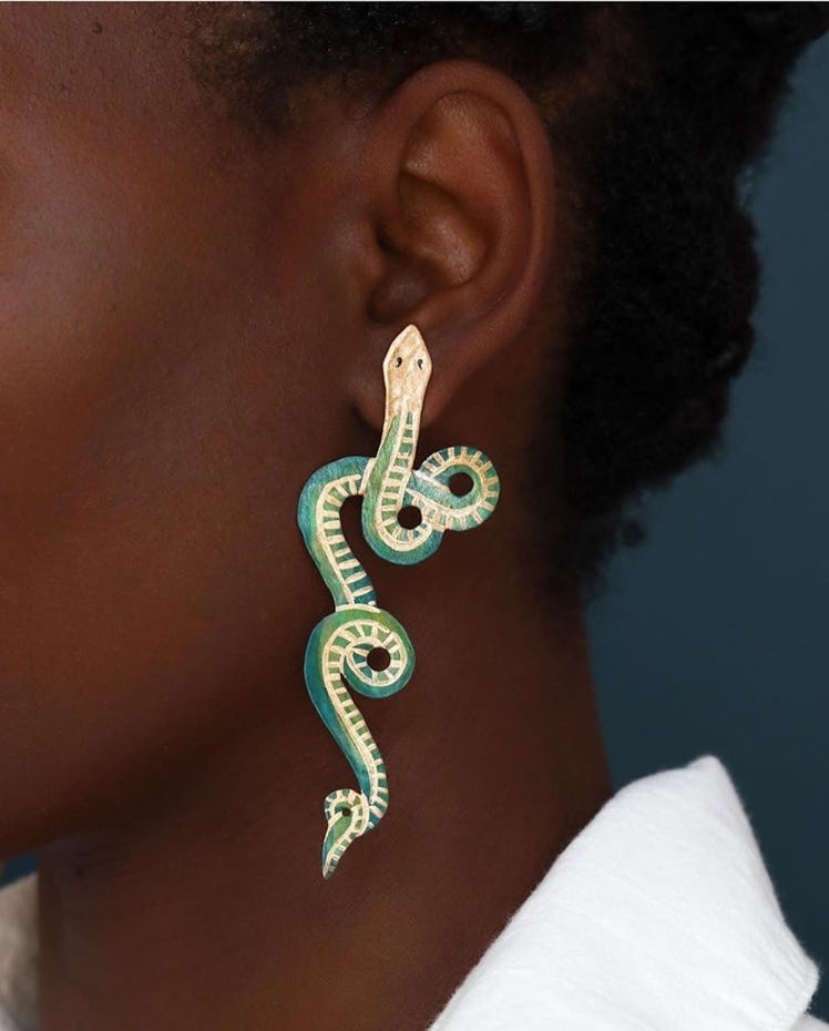 We Dream In Colour Small Serpentine Earrings