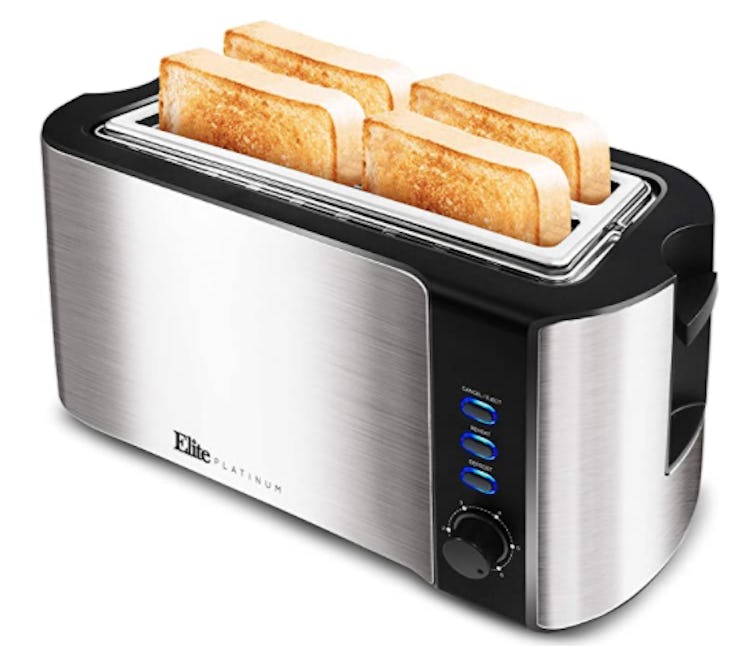 Maxi-Matic Elite Platinum Long Slot Toaster 