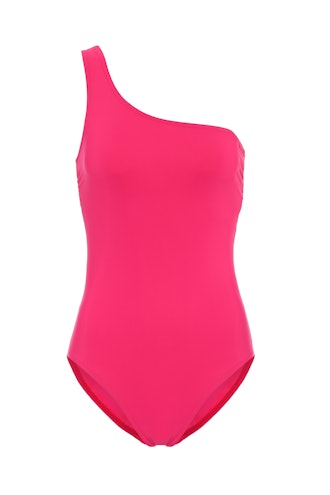 Karla Colletto Basics One-Shoulder Swimsuit