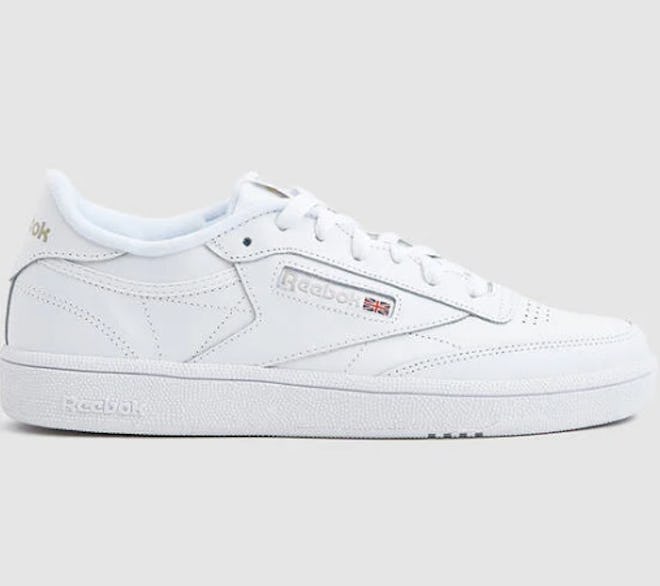Club C 85 Sneaker in White/Light Grey