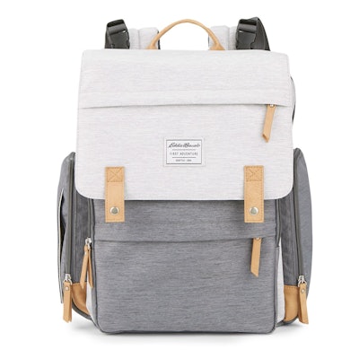 Eddie Bauer Backpack - Gray/Tan