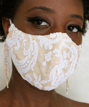 Bridal Lace Face Mask