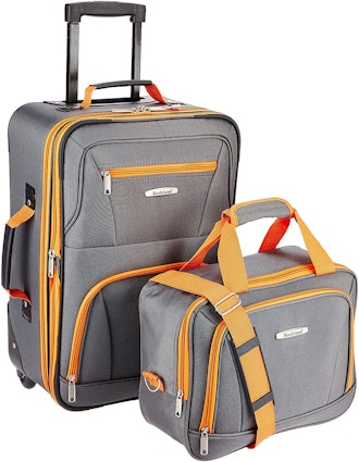 Rockland Fashion Softside Upright Luggage Set (14- And 20-Inches)