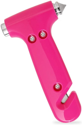 Super-Cute Safety Hammer, Emergency Escape Tool with Car Window Breaker and Seat Belt Cutter