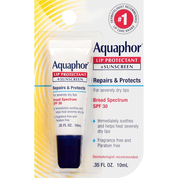 aquaphor lip protectant and spf 30 is the best lip sunscreen for accutane