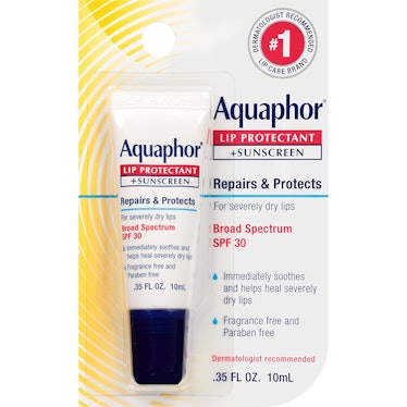 aquaphor lip protectant and spf 30 is the best lip sunscreen for accutane