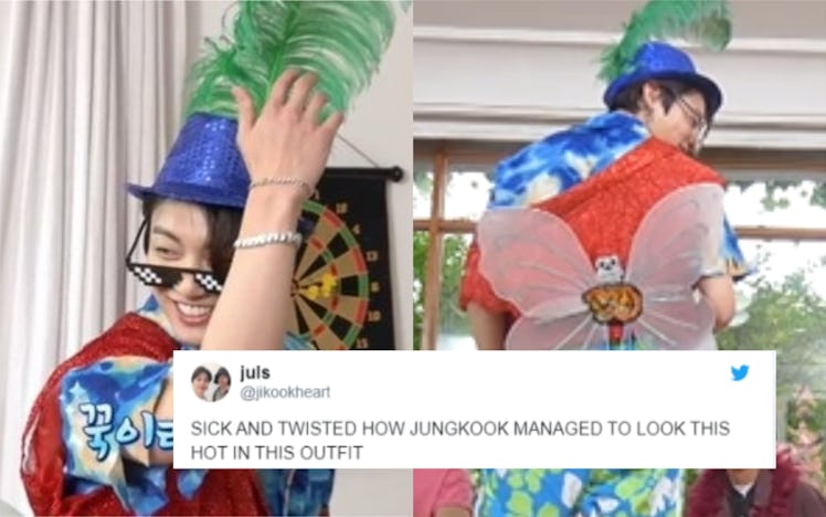 These tweets about how BTS' Jungkook looks good in any outfit are straight facts.